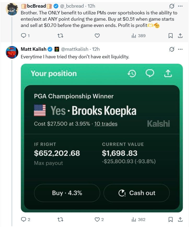 DraftKings Co-Founder Criticizes Kalshi on Social Media