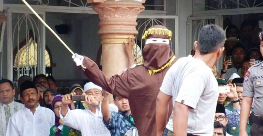 Indonesian Court Orders Caning for Online Gambling Convict