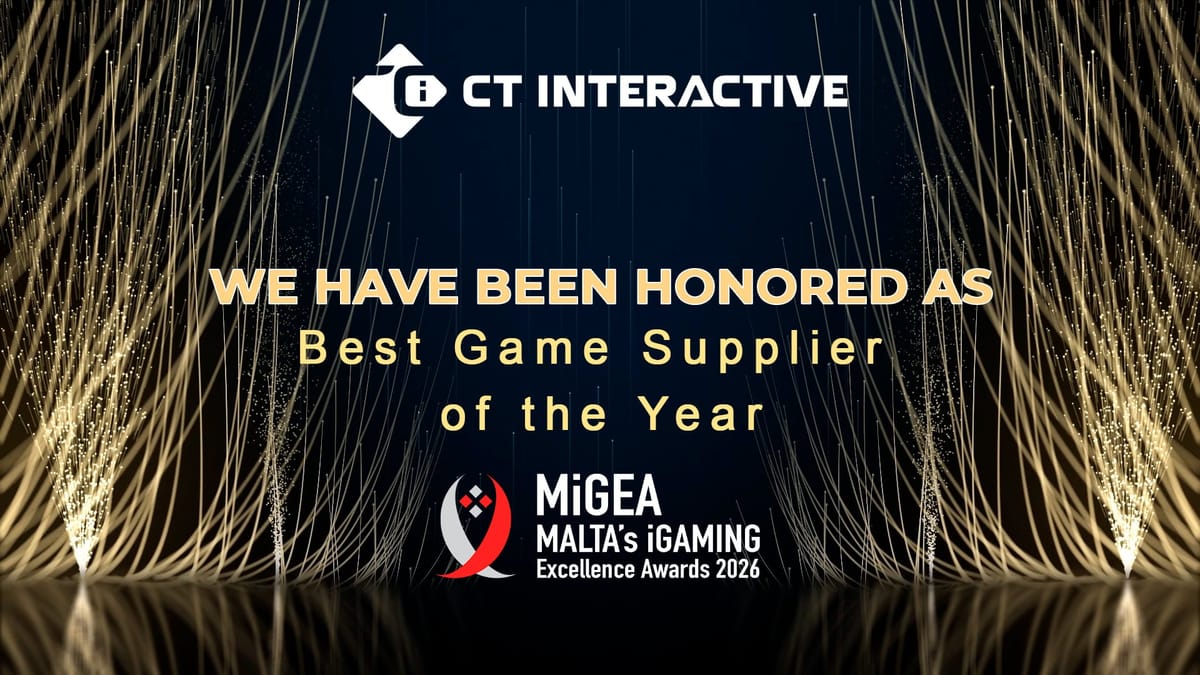 CT Interactive Wins Best Game Supplier at MiGEA 2026
