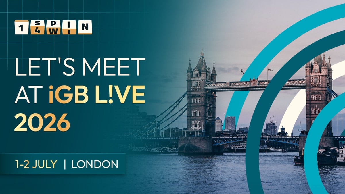 1spin4win to Join iGB L!VE London 2026