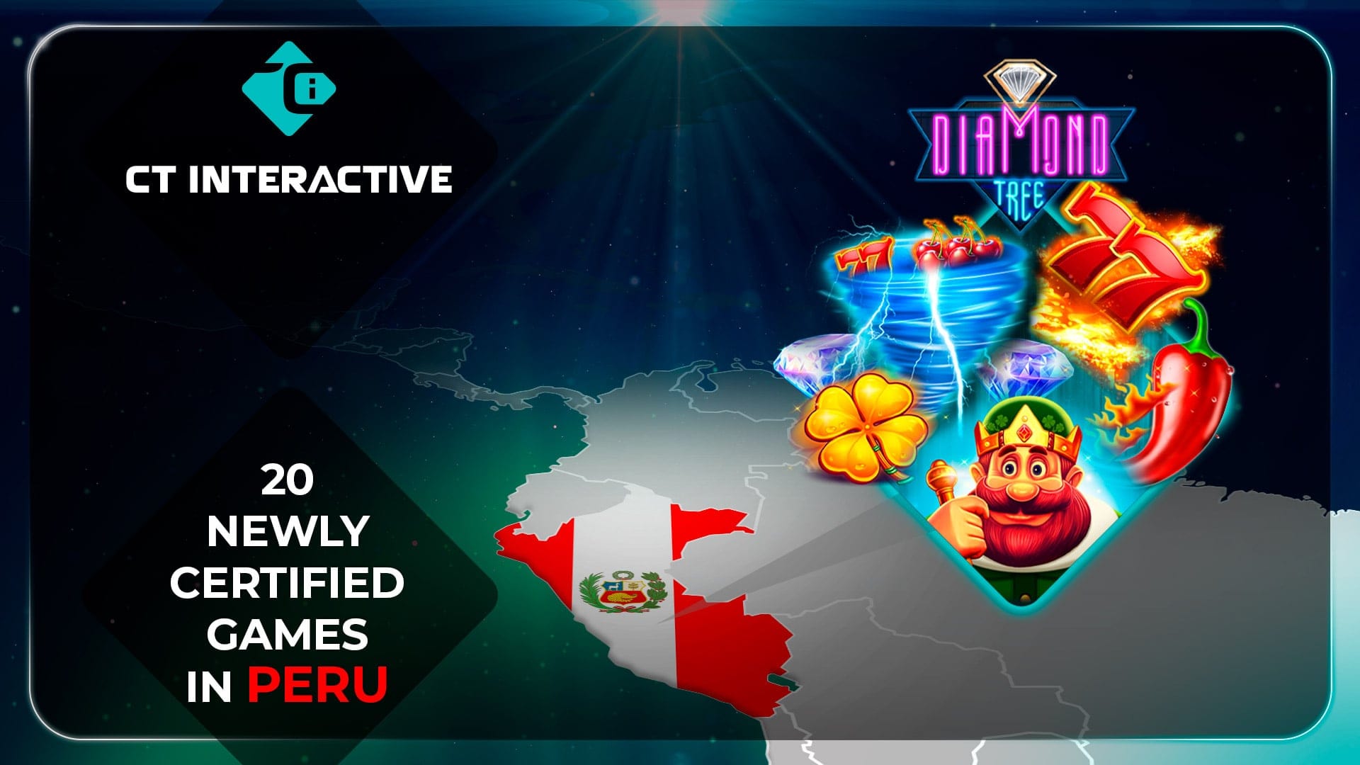 CT Interactive Expands Presence in Peru with New Game Approval
